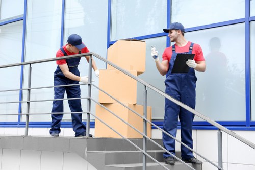 Risk assessment checks in a Lewisham storage facility