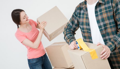 Organised storage space for long-term belongings in Lewisham