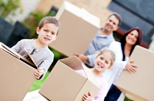 Organised storage unit for furniture in Lewisham