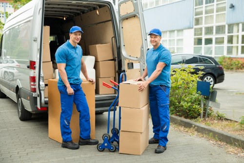 Business stock stored safely in a Lewisham self storage space
