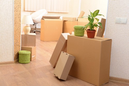 Prepared sofas and tables for furniture storage in Lewisham