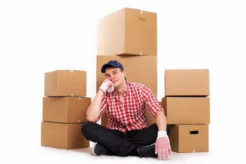 Organised moving day setup for small removals in Lewisham